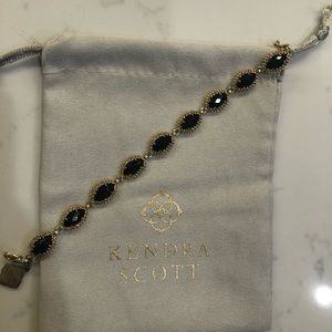 Black and Gold Kendra Scott Jana Bracelet